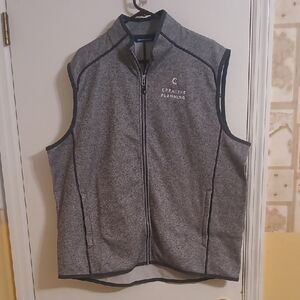 Cutter & Buck Charcoal Men's Vest
